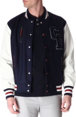 CRIMINAL DAMAGE Home Run varsity jacket