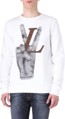 CRIMINAL DAMAGE Love Victory sweatshirt
