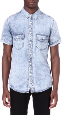 CRIMINAL DAMAGE Lucia denim shirt