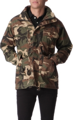 CRIMINAL DAMAGE Niagro camouflage jacket