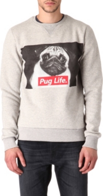 CRIMINAL DAMAGE Pug Life sweatshirt