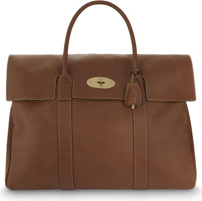 MULBERRY Piccadilly natural leather holdall