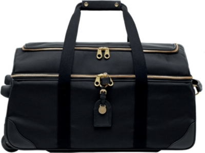 MULBERRY Henry wheeled duffel bag (Black