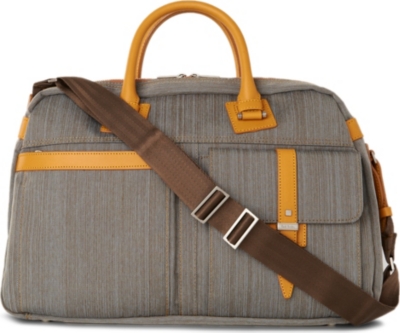 PAUL SMITH Woven laptop bag (Mustard