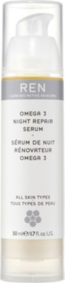 REN Omega 3 night repair serum 50ml