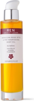 REN Moroccan Rose Otto ultra-moisture body oil 100ml