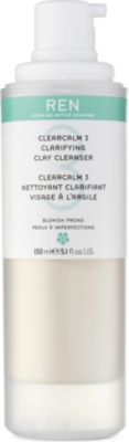 REN ClearCalm 3 clarifying clay cleanser