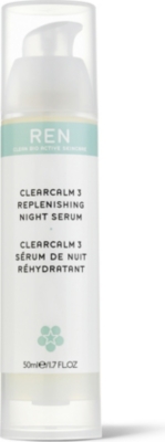 REN ClearCalm 3 replenishing night serum