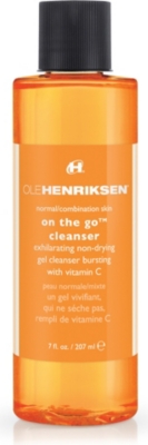 OLE HENRIKSEN On the go cleanser