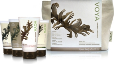VOYA Organic Voyager travel set