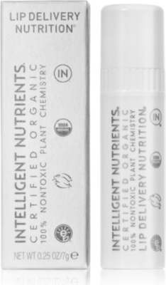 INTELLIGENT NUTRIENTS Certified organic lip delivery nutrition