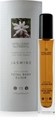 INTELLIGENT NUTRIENTS Total body elixir: Jasmine anti-ageing 50ml