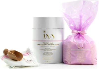 INA CRYSTALS White Gold Detox bath crystals
