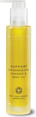 AROMATHERAPY ASSOCIATES Support super sensitive massage and body oil 100ml