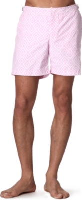 ORLEBAR BROWN Diamond print swim shorts