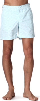 ORLEBAR BROWN Diamond print swim shorts