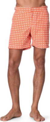 ORLEBAR BROWN Bulldog wicker-print swim shorts
