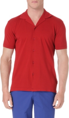 ORLEBAR BROWN Giles piqu&eacute; polo shirt