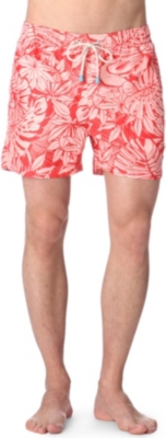 OILER & BOILER Classic Tuckernuck leaf-print swim shorts