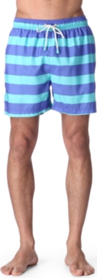 OILER & BOILER Classic Tuckernuck striped swim shorts