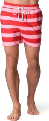 OILER & BOILER Classic Tuckernuck striped swim shorts