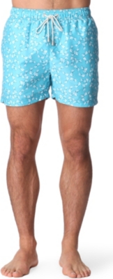 OILER & BOILER Classic Tuckernuck sunglasses-print swim shorts