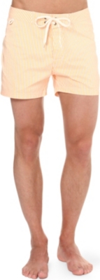 SUNDEK Candy stripe swim shorts
