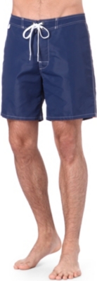SUNDEK Fixed-waist swim shorts