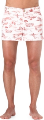 ROBINSON LES BAINS Oxford Court swim shorts