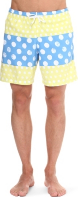 FRANKS Polka-dot swim shorts