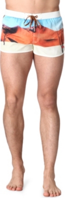 DIESEL Desert print swim shorts