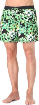 HUGO BOSS Piranha floral swim shorts