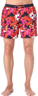 HUGO BOSS Piranha floral swim shorts