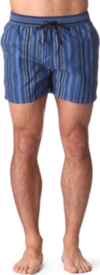 PAUL SMITH Striped swim shorts