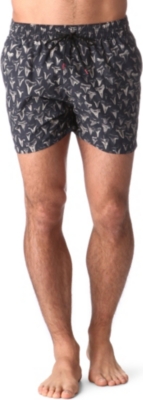 PAUL SMITH Shark tooth-print swim shorts