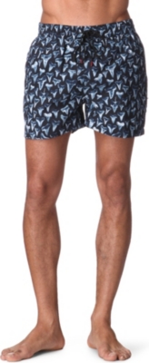 PAUL SMITH Shark-print swim shorts