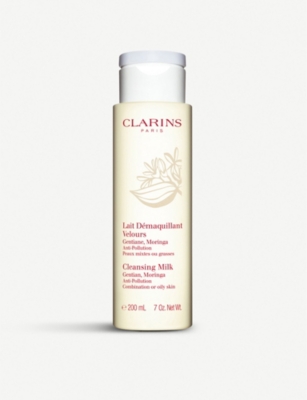 CLARINS Cleansing milk with gentian