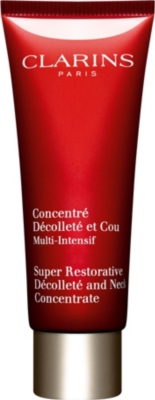 CLARINS Super Restorative d&eacute;collet&eacute; and neck concentrate 75ml