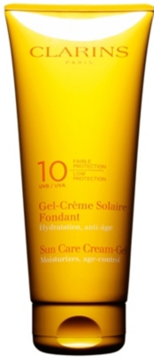 CLARINS Sun Care soothing cream low protection SPF 10