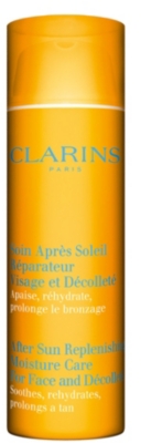 CLARINS After Sun replenishing moisture care for face and d&eacute;collet&eacute; 50ml
