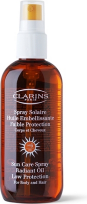 CLARINS Sun Spray Body and Hair UVB 6
