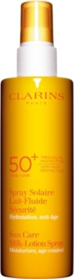 CLARINS Sunscreen Care Milk-Lotion Spray Very High Protection UVB/UVA 50+ 150ml