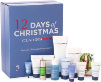 CLARINS - ClarinsMen 12 Days of Christmas set | Selfridges.com