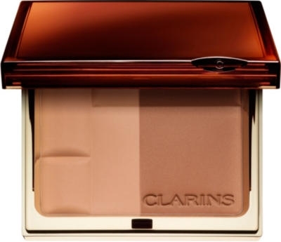 CLARINS Enchanted Collection Bronzing Duo SPF 15 mineral powder compact