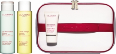 CLARINS Cleansing trousse for normal/dry skin types