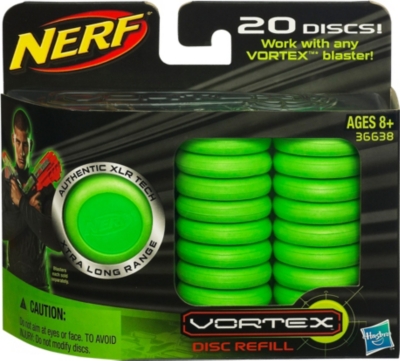 NERF Vortex disc refill