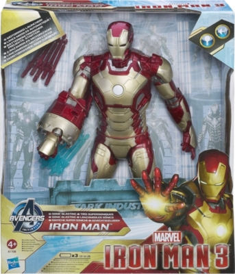 IRON MAN Iron Man 3 sonic-blasting action figure