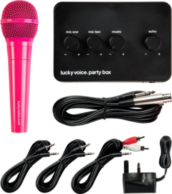 selfridges karaoke lucky voice kit