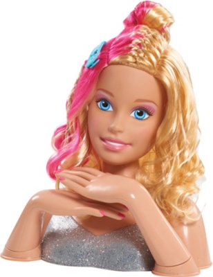 barbie hairdresser head