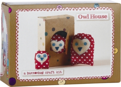 BUTTONBAG Owl House Family sewing kit